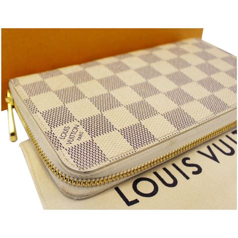 lv damier azur wallet|louis vuitton men's slender wallet.